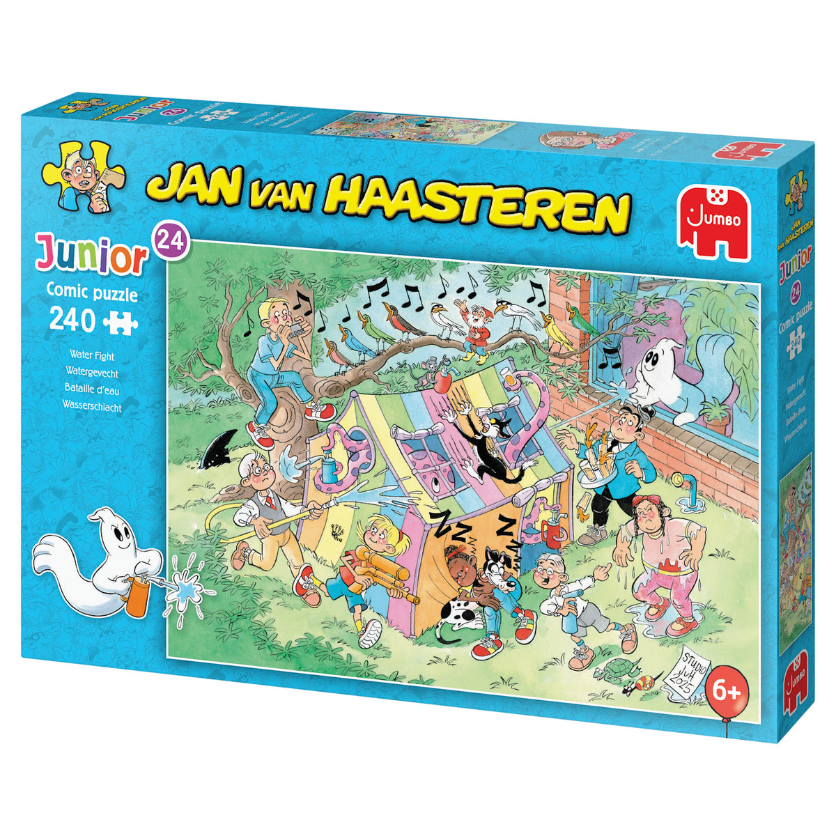 Jan van Haasteren Junior 24 - Water Fight (240 pieces)