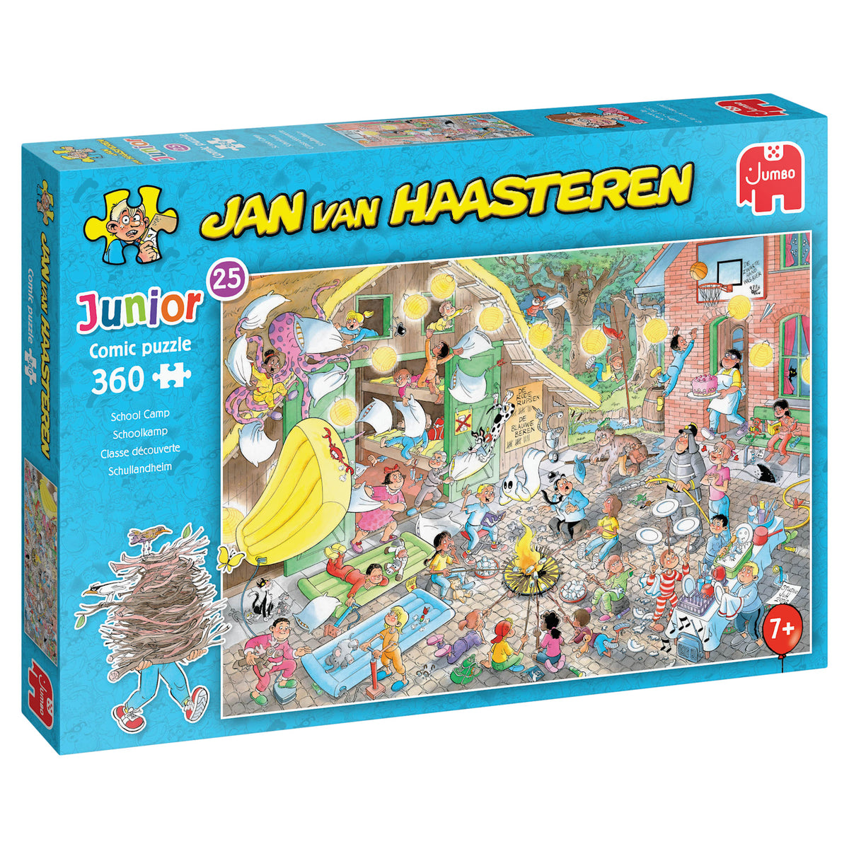 Jan van Haasteren Junior 25 - School Camp (360 pieces)