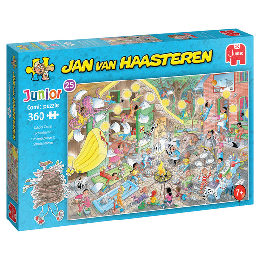 Jan van Haasteren Junior 25 - Schoolkamp (360 stukjes)