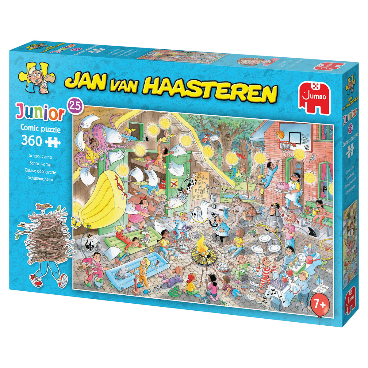 Jan van Haasteren Junior 25 - School Camp (360 pieces)