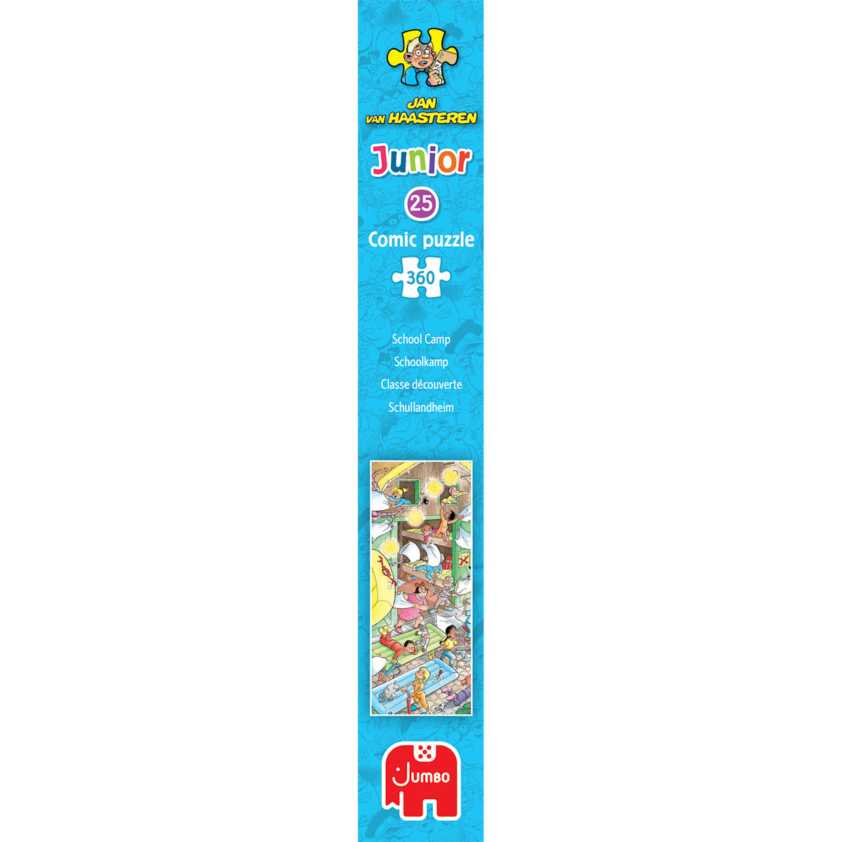 Jan van Haasteren Junior 25 - School Camp (360 pieces)