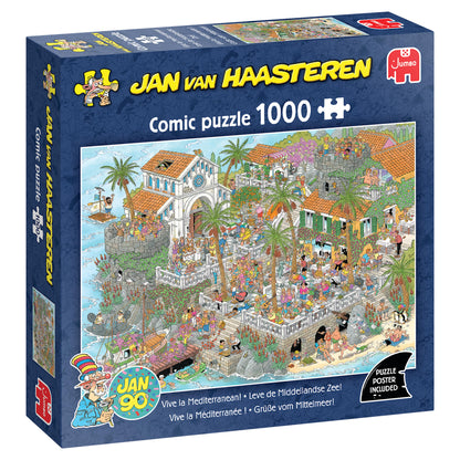 Jan van Haasteren - Vive la Méditerranée ! (1000 pieces)