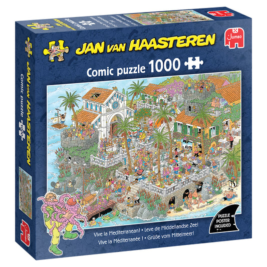 Jan van Haasteren - Leve de Middellandse Zee! (1000 stukjes)