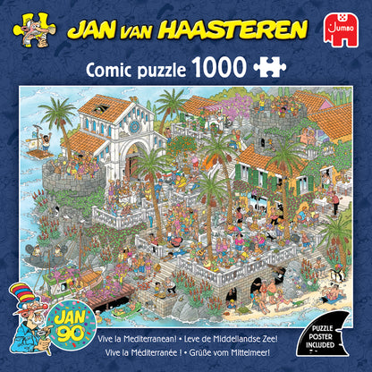 Jan van Haasteren - Vive la Méditerranée ! (1000 pieces)