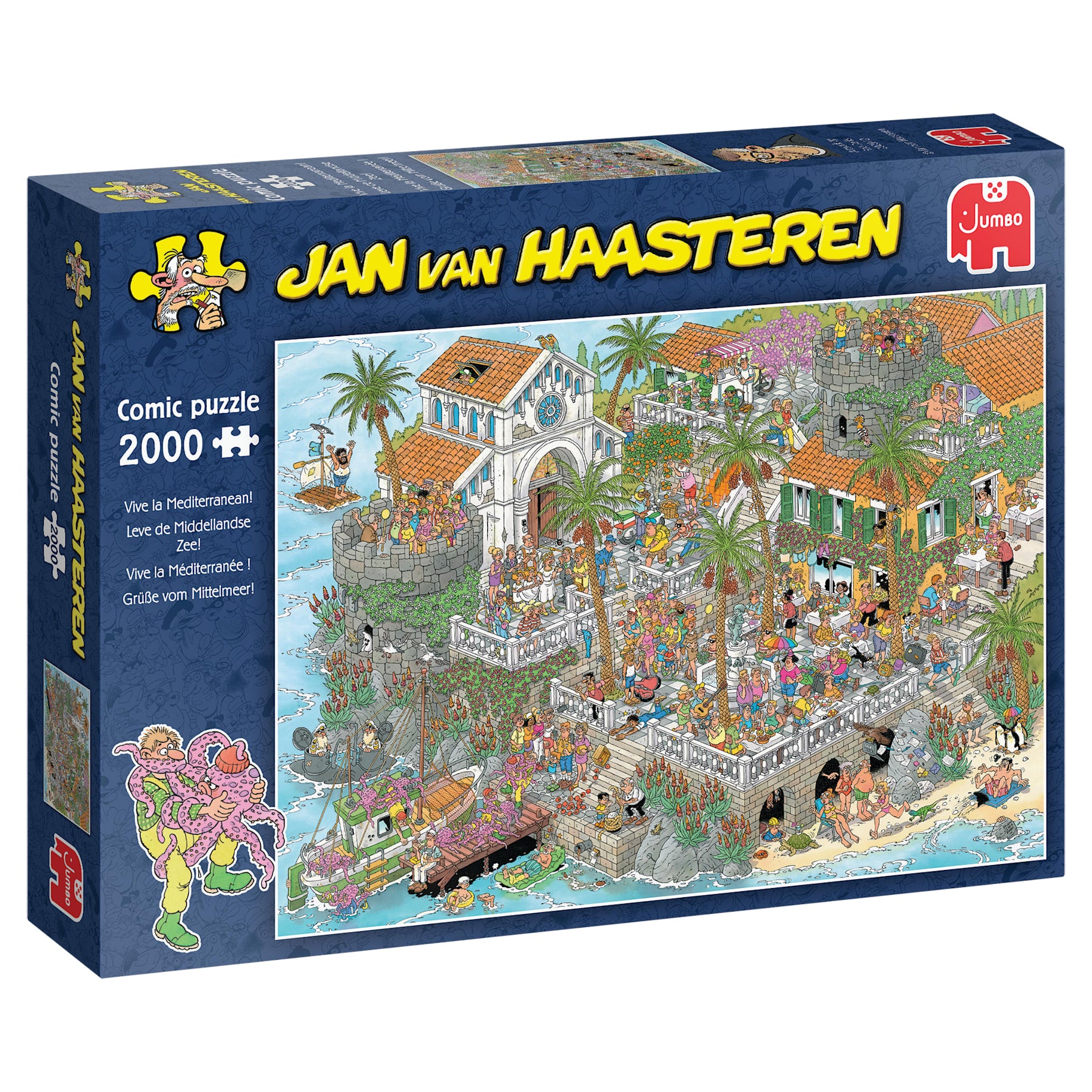 Jan van Haasteren - Grüße vom Mittelmeer! (2000 Teile)