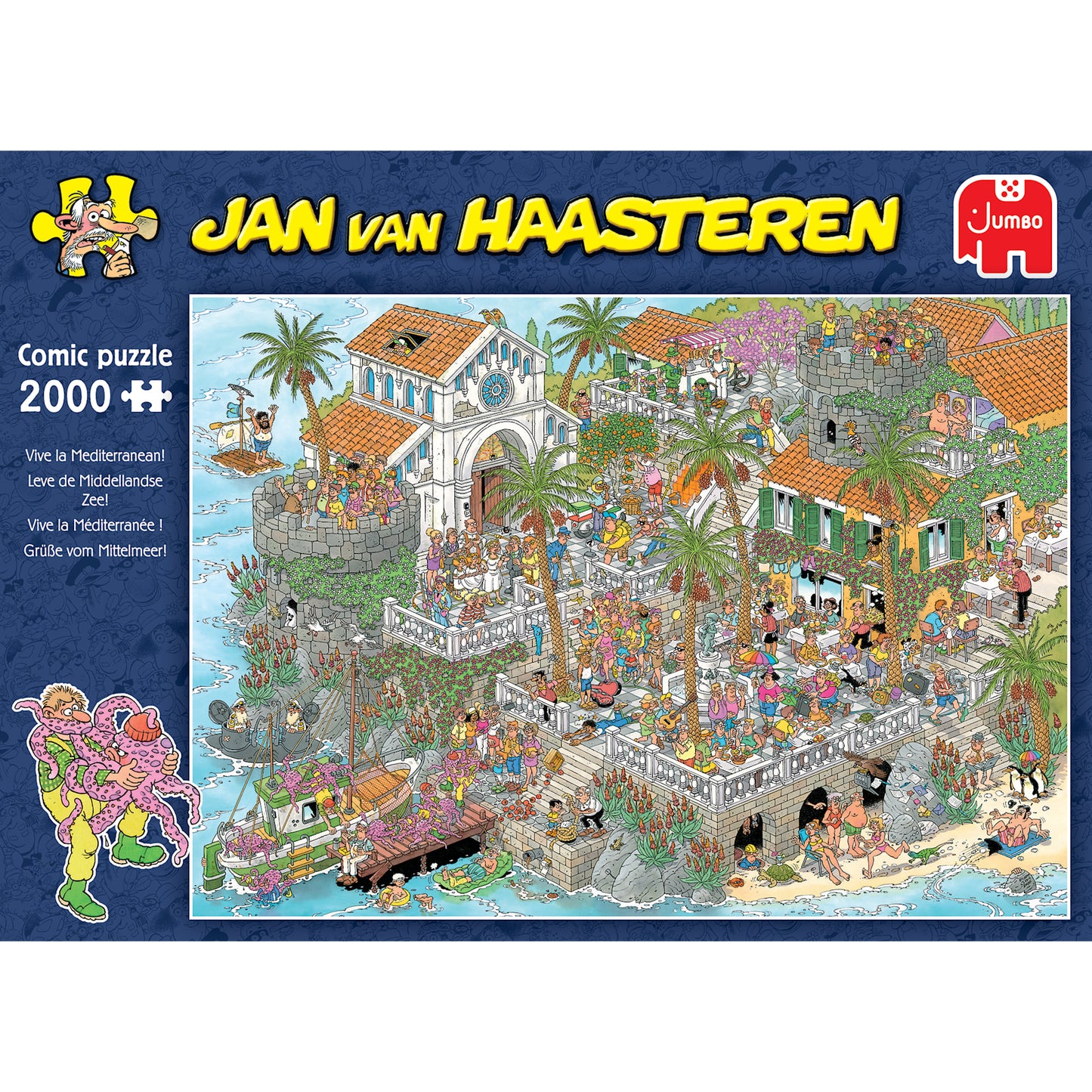 Jan van Haasteren - Grüße vom Mittelmeer! (2000 Teile)