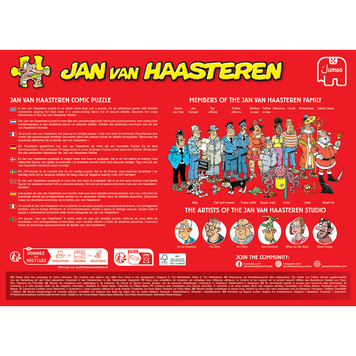 Jan van Haasteren - Grüße vom Mittelmeer! (2000 Teile)