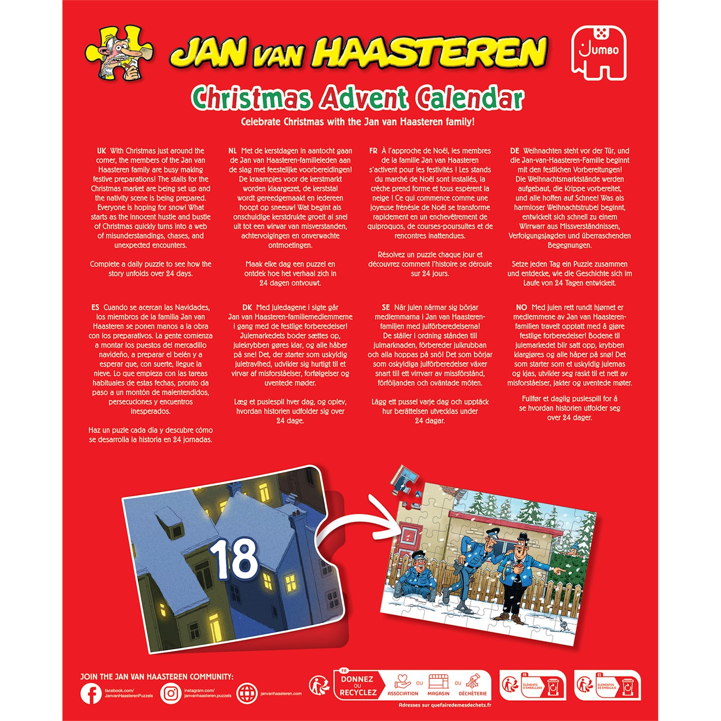 Jan van Haasteren - Adventskalender 2026 