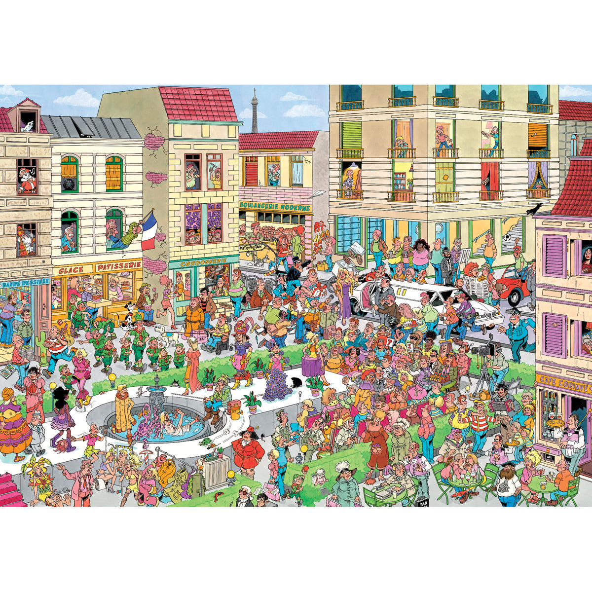 Jan van Haasteren - Oh là là Paris (1000 pièces)