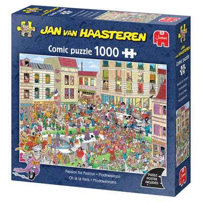 Jan van Haasteren - Oh là là Paris (1000 pièces)