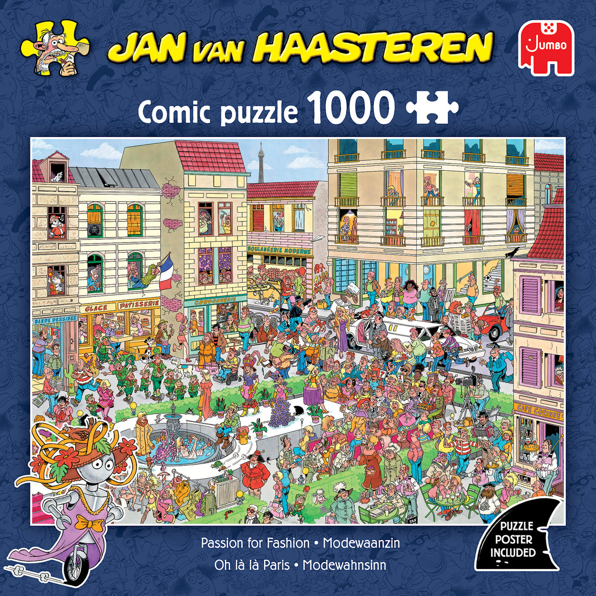 Jan van Haasteren - Oh là là Paris (1000 pièces)