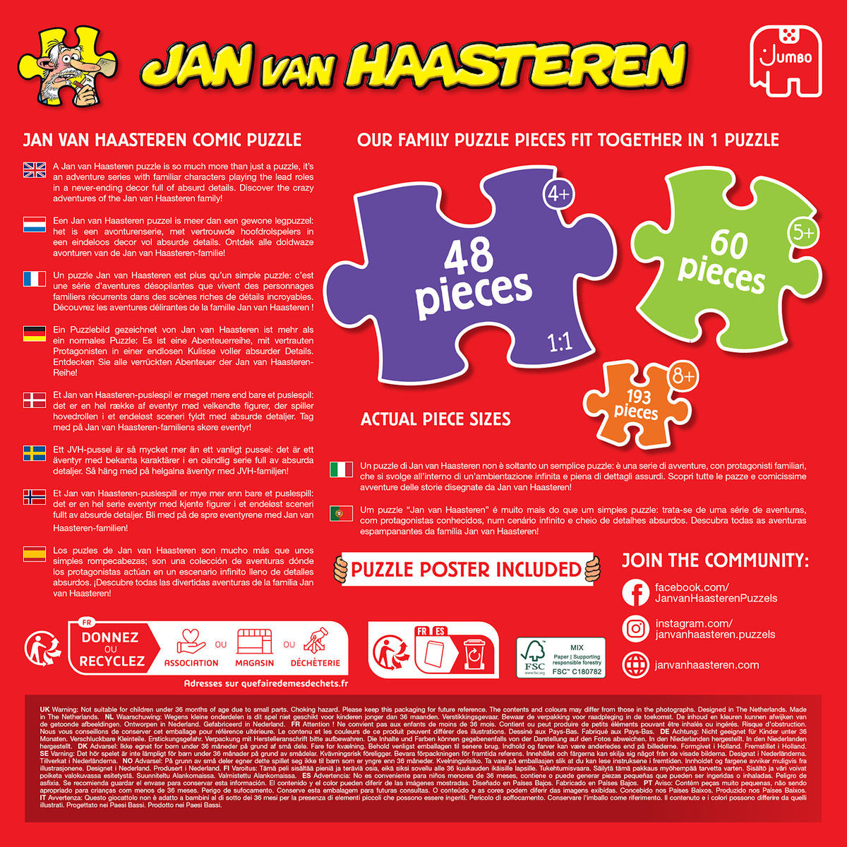 Jan van Haasteren Family - Der Spielplatz (300 teile)