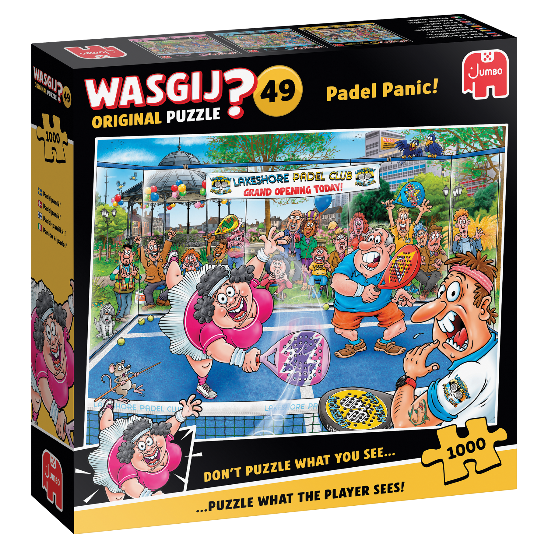 Wasgij Original 49 - Padel Panic! (1000 pieces)
