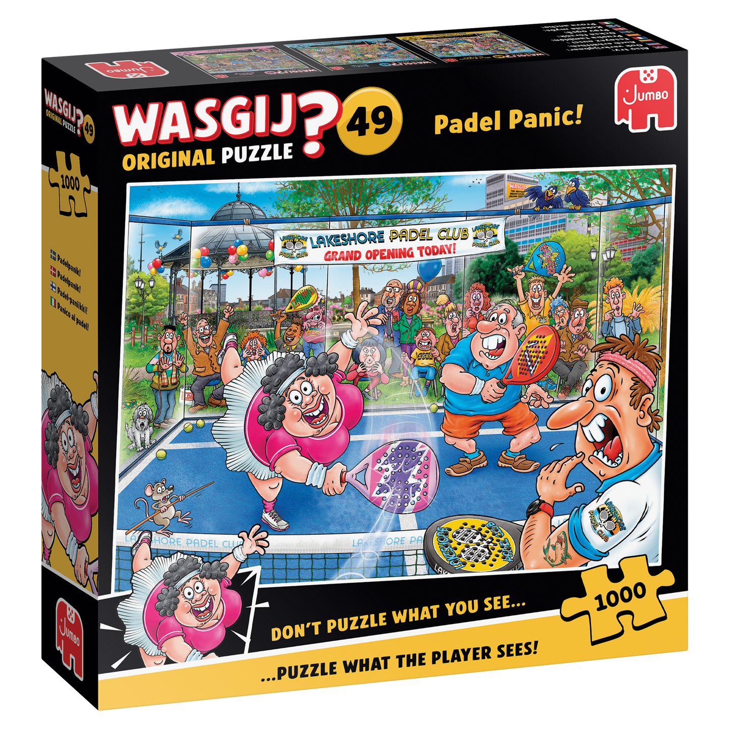 Wasgij Original 49 - Padel-Alarm! (1000 Teile)