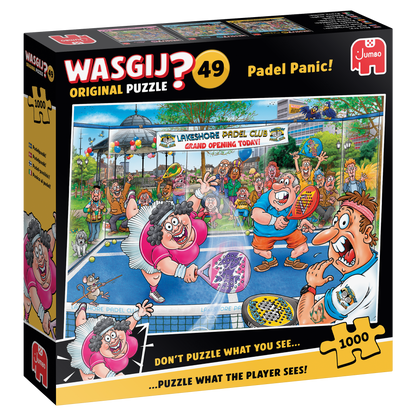 Wasgij Original 49 - Padel-Alarm! (1000 Teile)