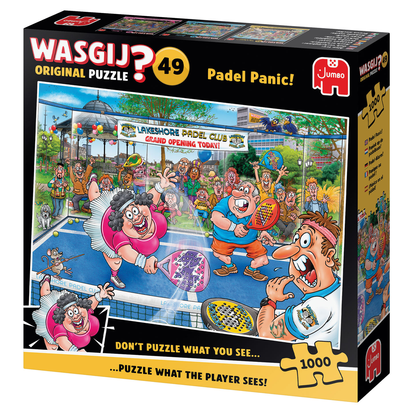 Wasgij Original 49 - Padel-Alarm! (1000 Teile)