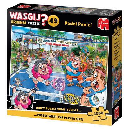 Wasgij Original 49 - Padel-Alarm! (1000 Teile)