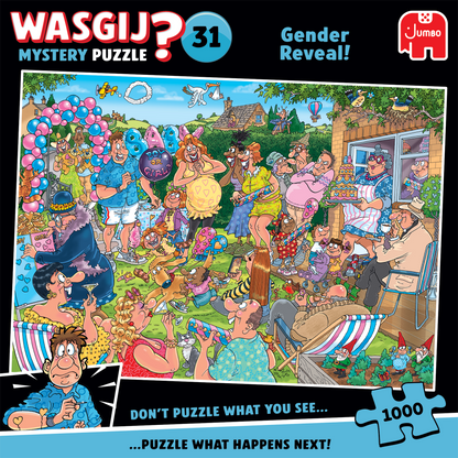 Wasgij Mystery 31 - Annonce du sexe ! (1000 pièces)