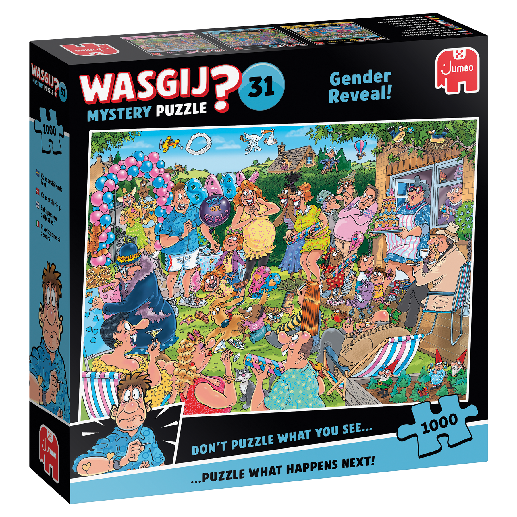 Wasgij Mystery 31 - Gender Reveal! (1000 pieces)