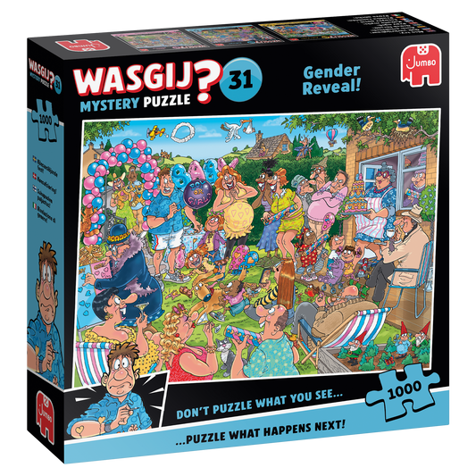 Wasgij Mystery 31 - Annonce du sexe ! (1000 pièces)