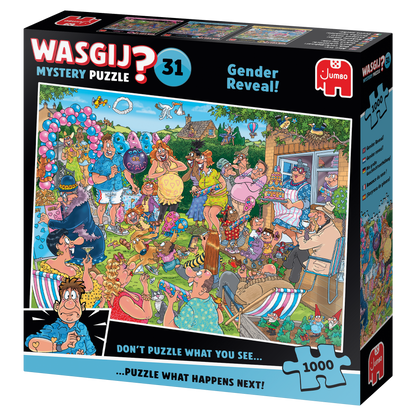 Wasgij Mystery 31 - Annonce du sexe ! (1000 pièces)