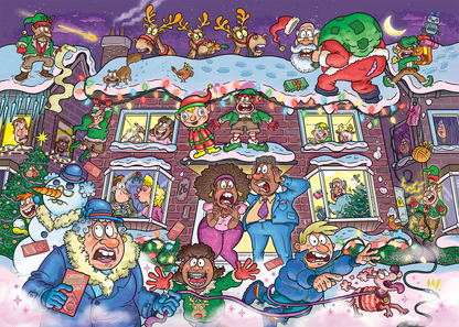 Wasgij Christmas 22 - Une nuit pas si douce ! (2x1000 pièces)