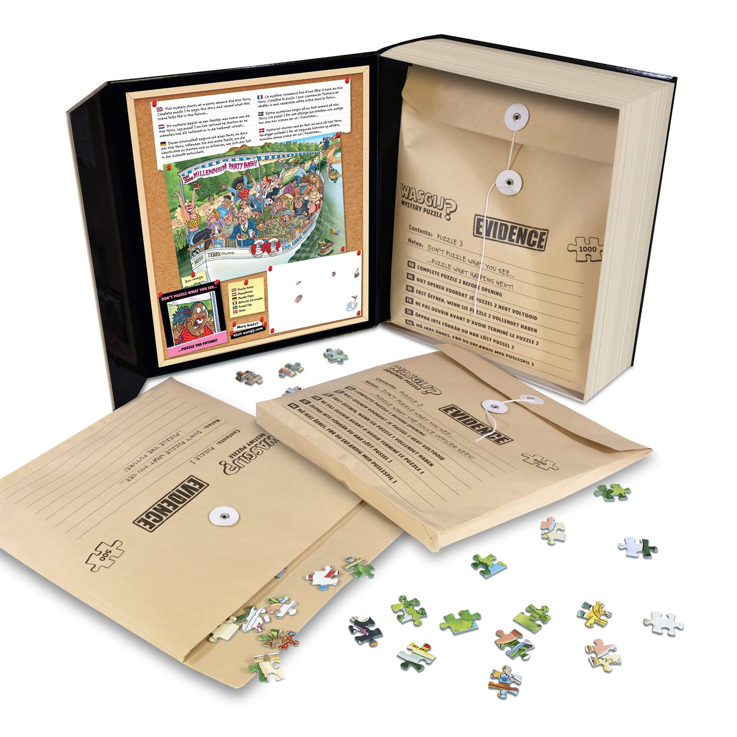 Wasgij Pieces of Evidence 1 - Le dernier voyage !