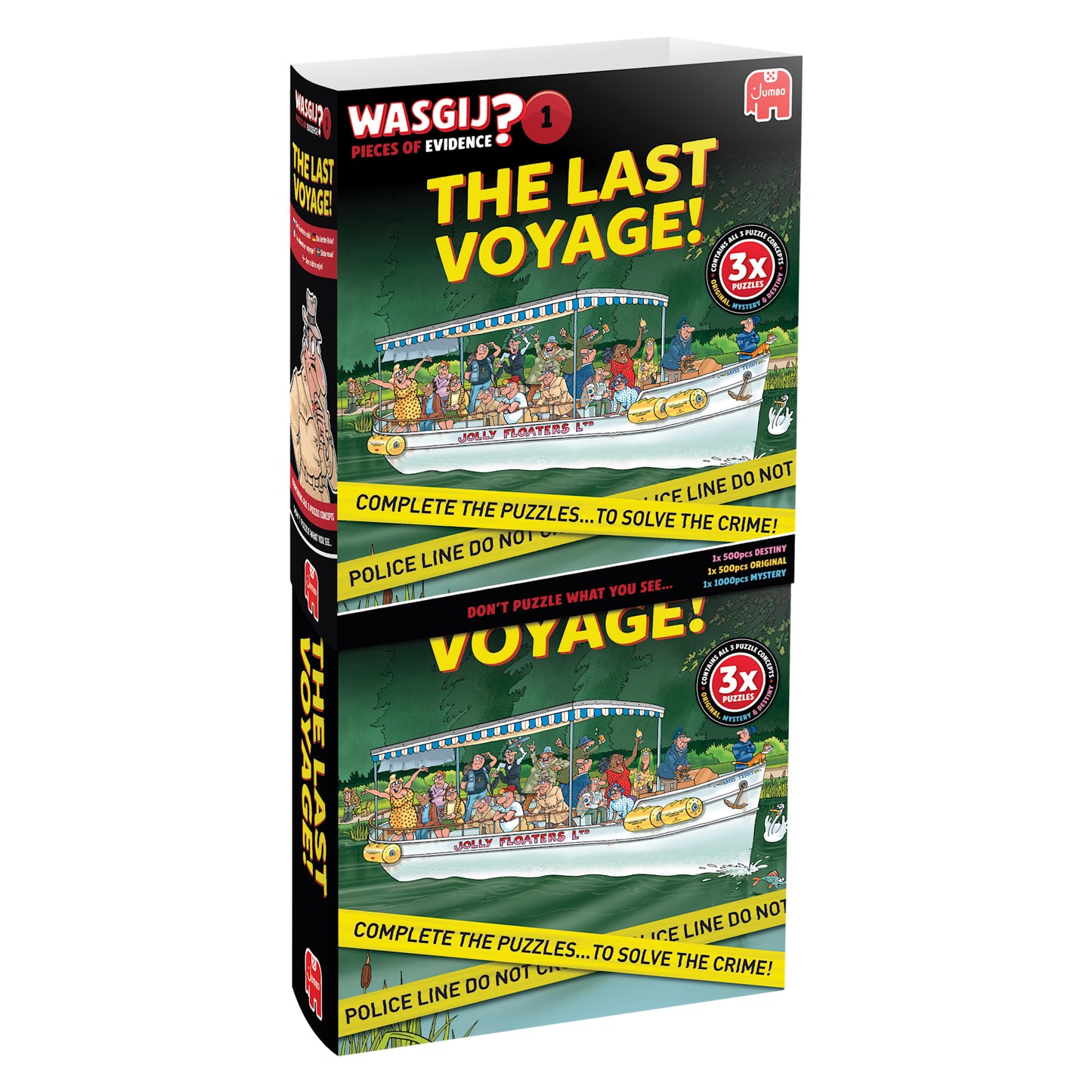 Wasgij Pieces of Evidence 1 - Le dernier voyage !
