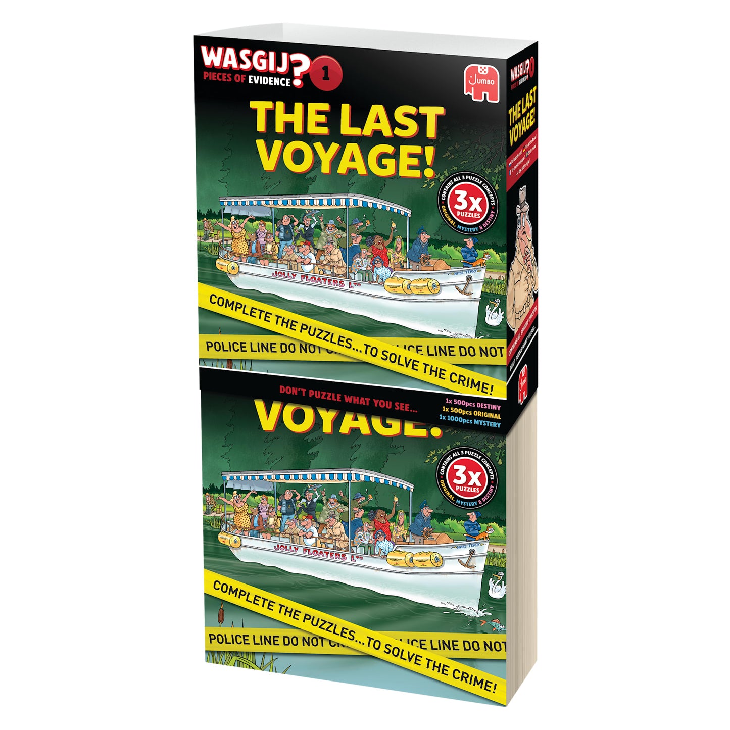 Wasgij Pieces of Evidence 1 - Le dernier voyage !