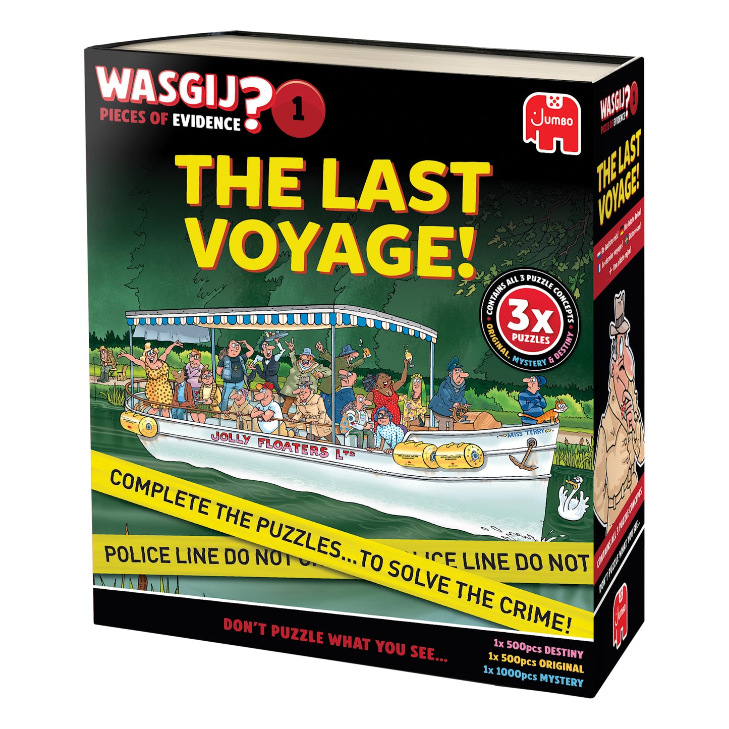 Wasgij Pieces of Evidence 1 - Le dernier voyage !