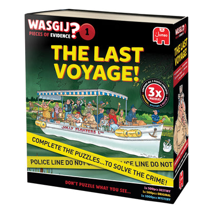 Wasgij Pieces of Evidence 1 - Le dernier voyage !