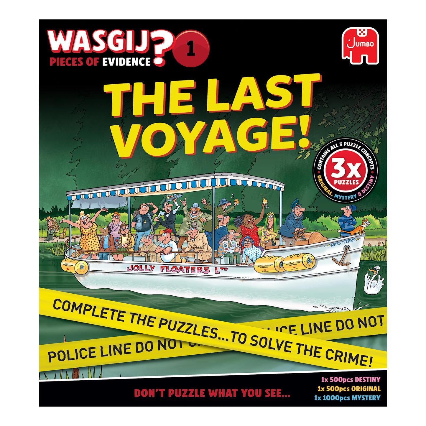 Wasgij Pieces of Evidence 1 - Le dernier voyage !