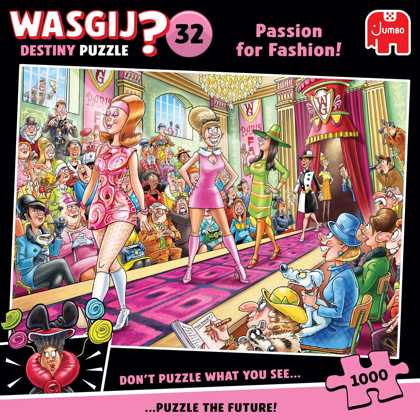 Wasgij Destiny 32 - Passion for Fashion! (1000 pieces)