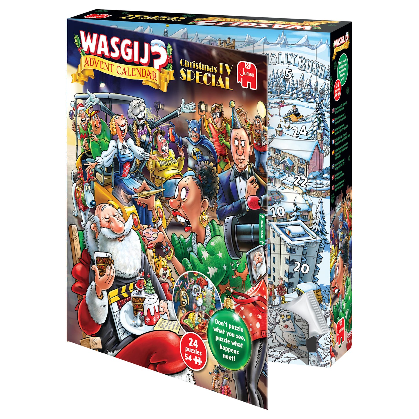 Wasgij Christmas Advent Calendar - Weihnachts-TV-Special