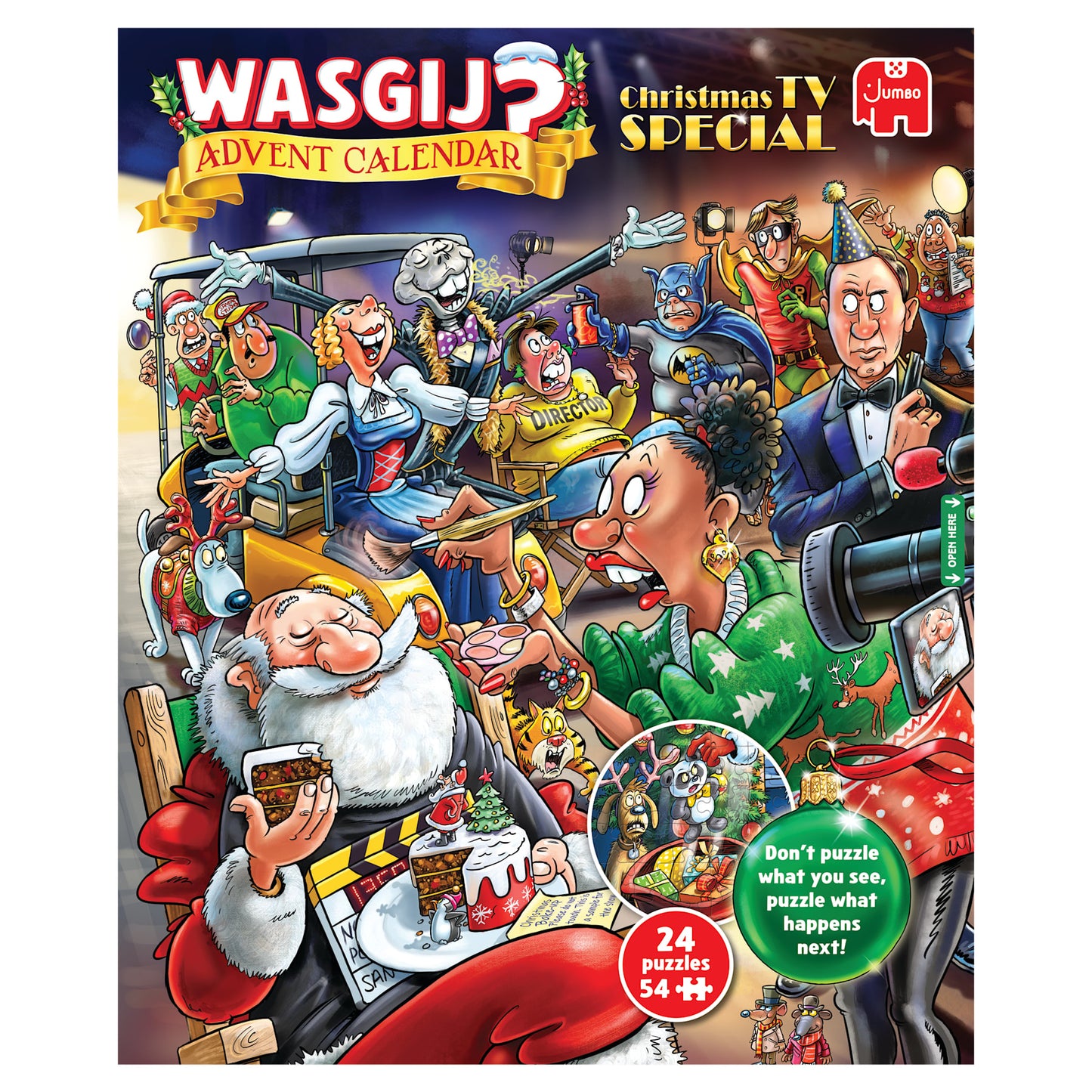 Wasgij Christmas Advent Calendar - Weihnachts-TV-Special