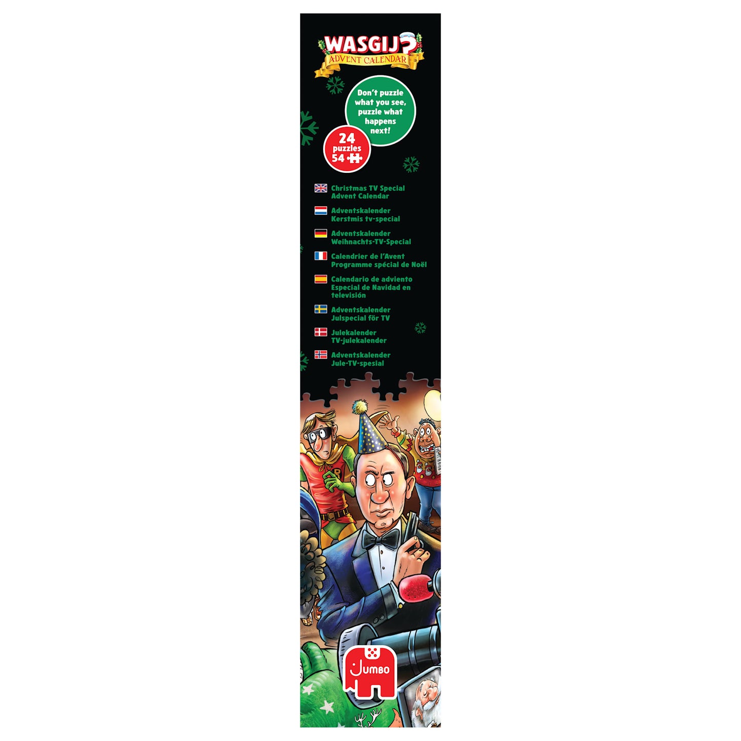 Wasgij Christmas Advent Calendar - Weihnachts-TV-Special