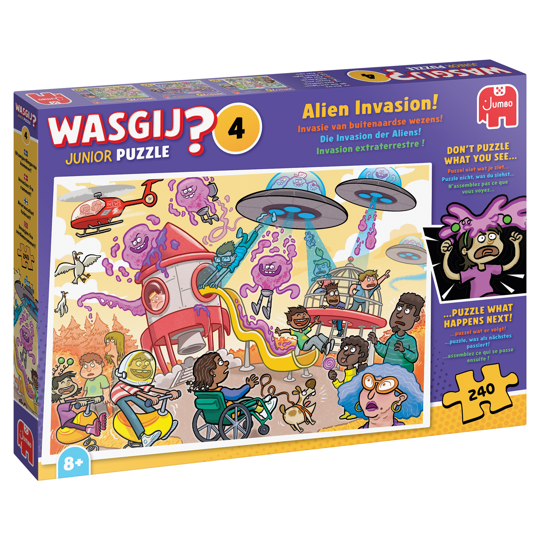 Wasgij Junior 4 - Alien Invasion! (240 pieces)