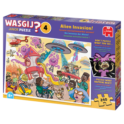 Wasgij Junior 4 - Die Invasion der Aliens! (240 Teile)