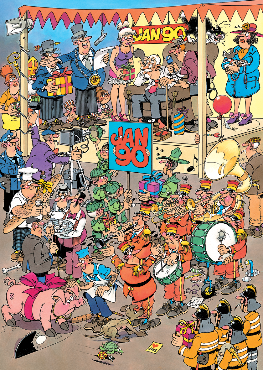 Jan van Haasteren - Fijne 90ste!​ (500 stukjes)