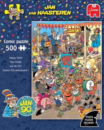 Jan van Haasteren - Fijne 90ste!​ (500 stukjes)