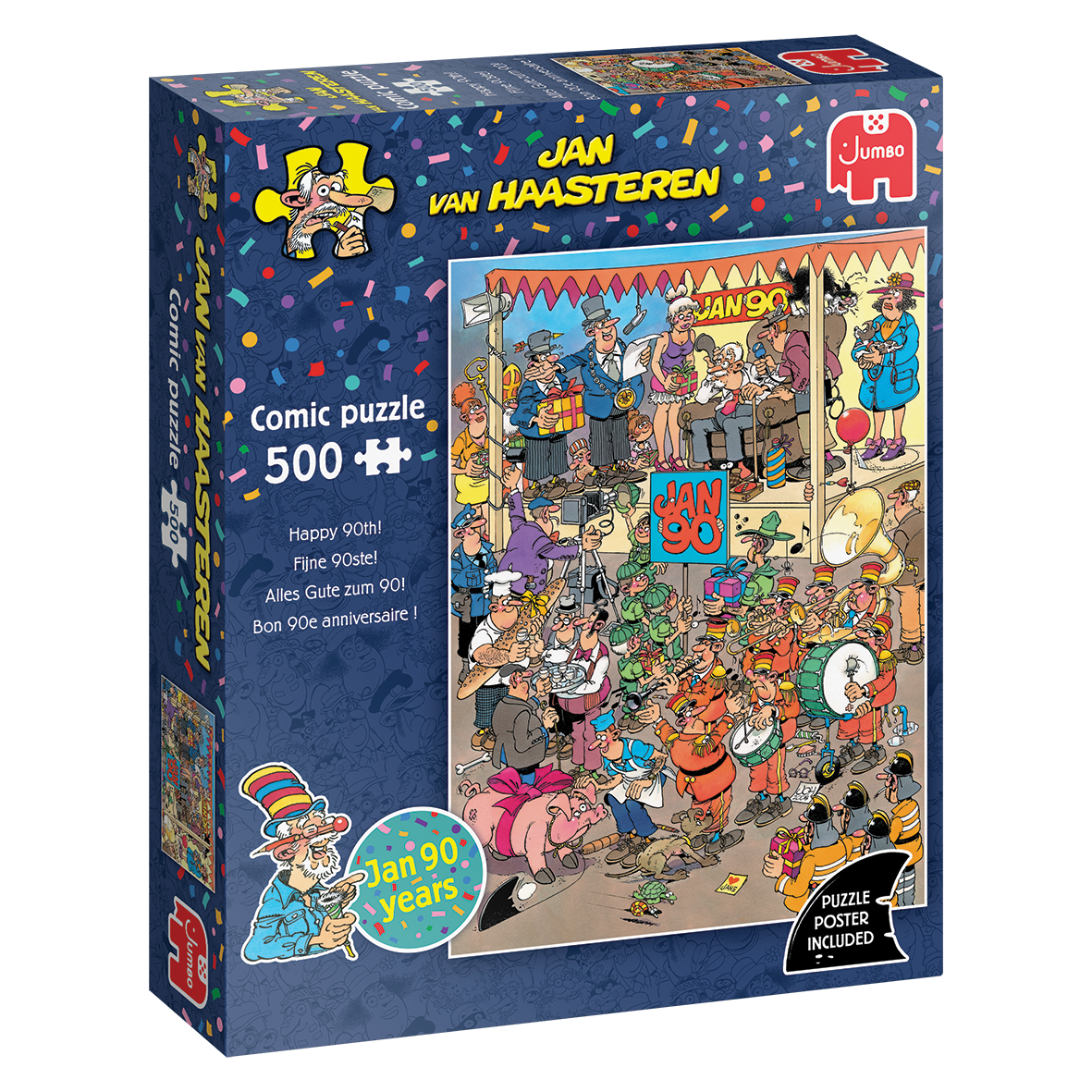 Jan van Haasteren - Fijne 90ste!​ (500 stukjes)