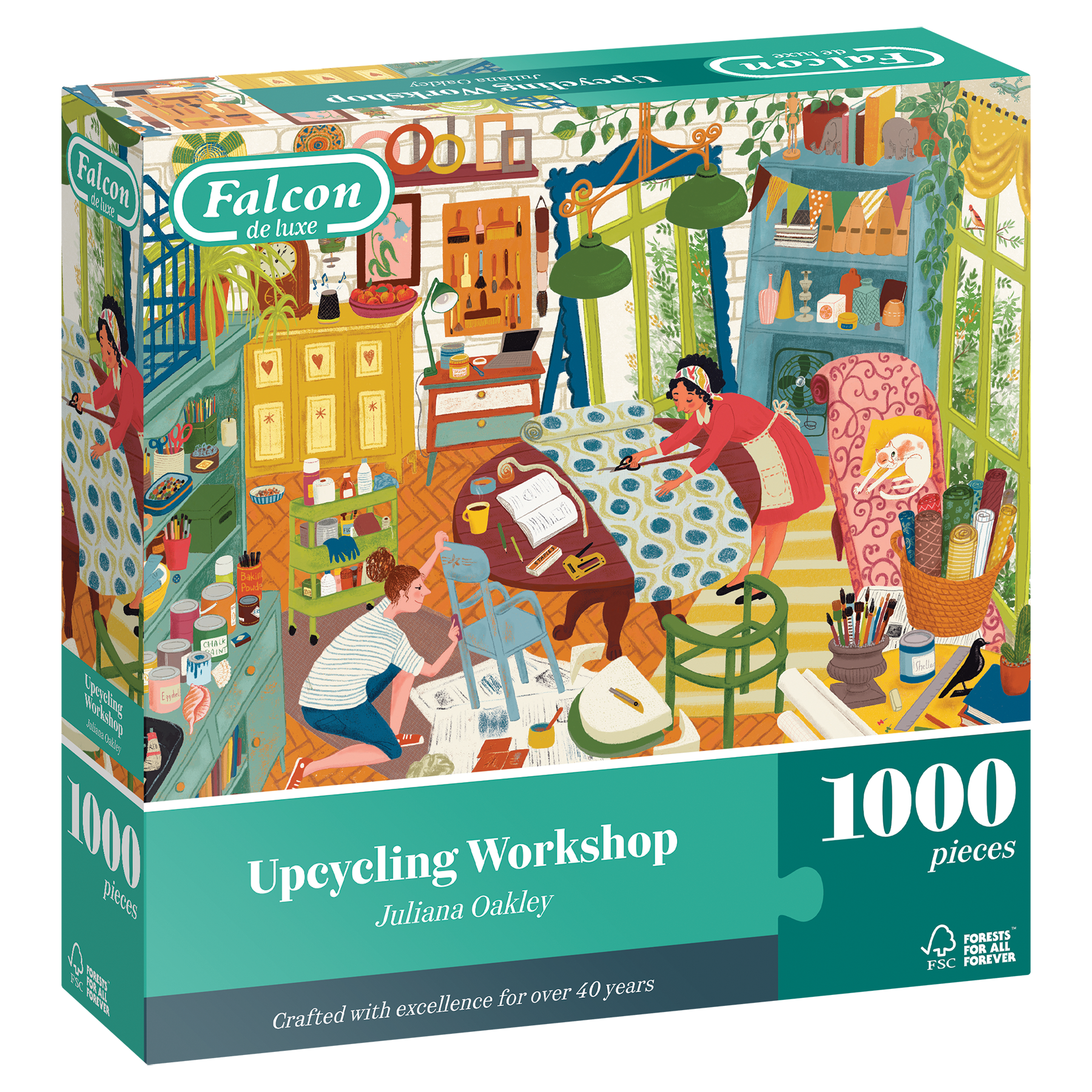 Falcon Spring Puzzle Falcon de luxe puzzles | 500 - 1000 pieces | Jumbo
