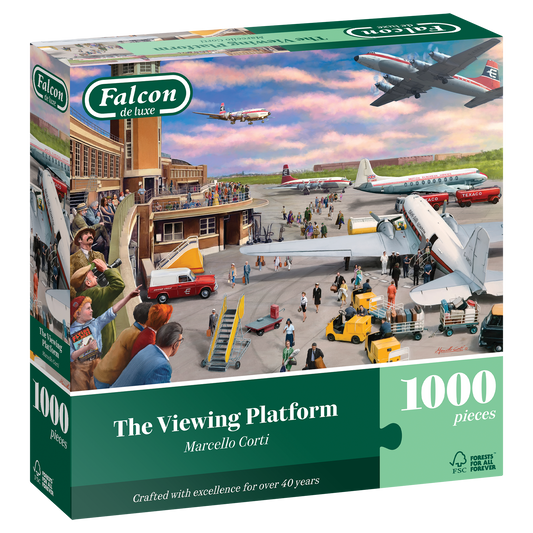 Falcon Spring Puzzle Falcon de luxe puzzles | 500 - 1000 pieces | Jumbo