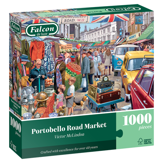 Jumbo, Falcon de luxe - Christmas in Edinburgh, Christmas Jigsaws, 1000 Pieces for Adults Jumbo, Falcon de luxe - Christmas in Edinburgh, Christmas Jigsaws, 1000 Pieces for Adults