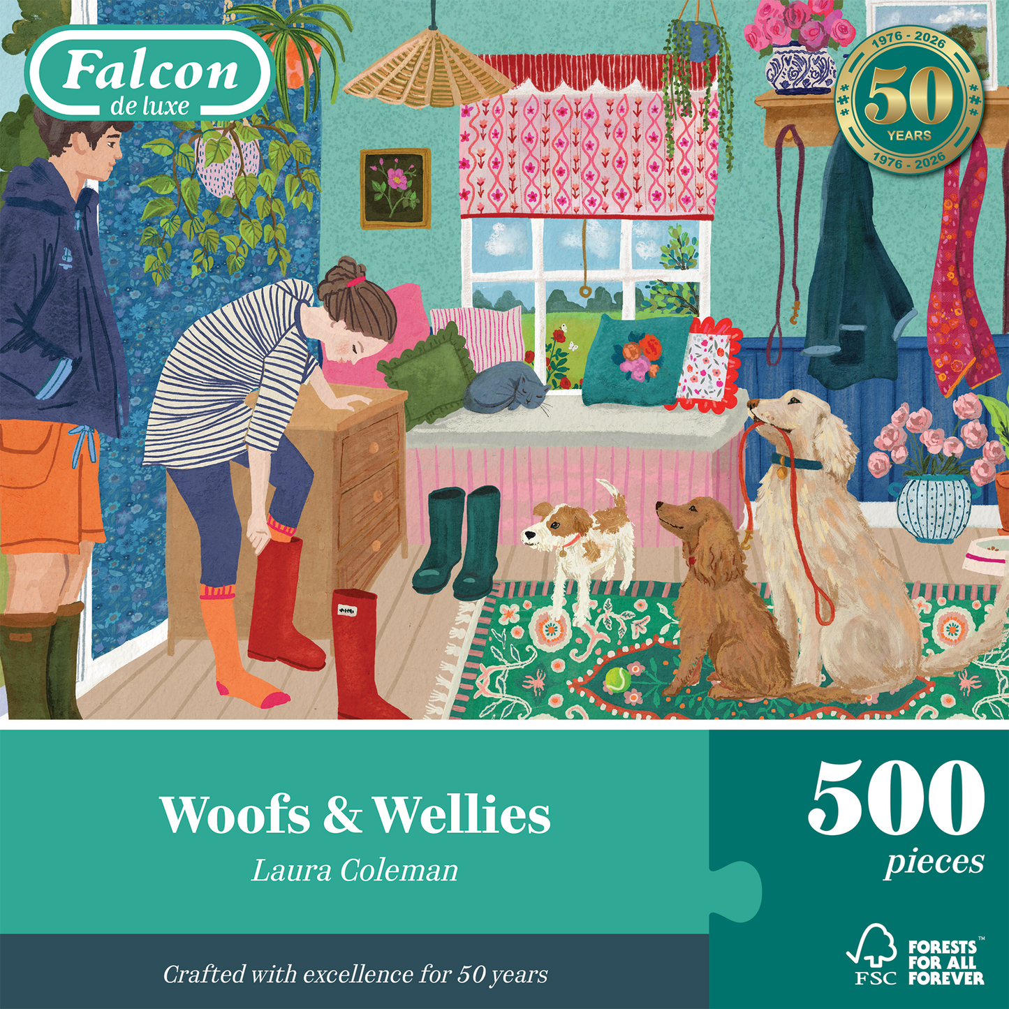 Falcon - Woofs & Wellies (500 pieces)