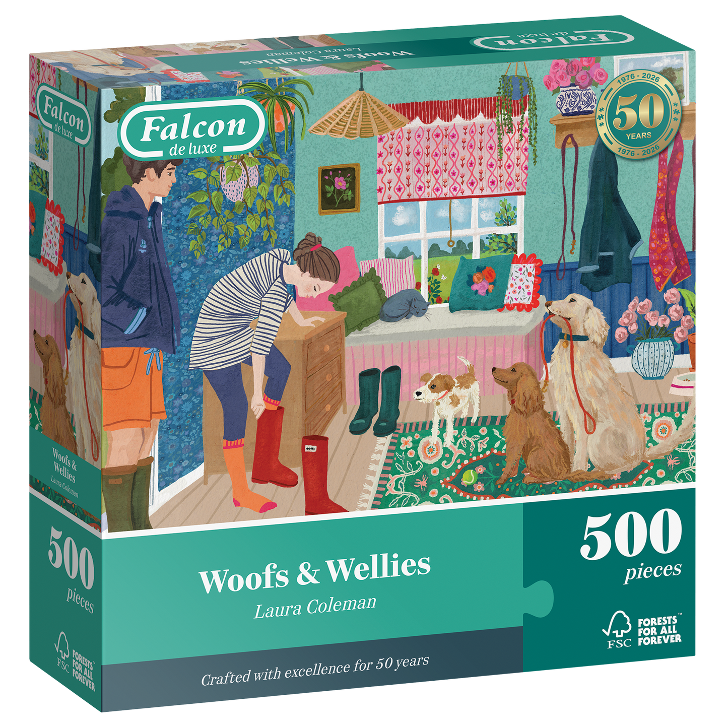 Falcon - Woofs & Wellies (500 pieces)