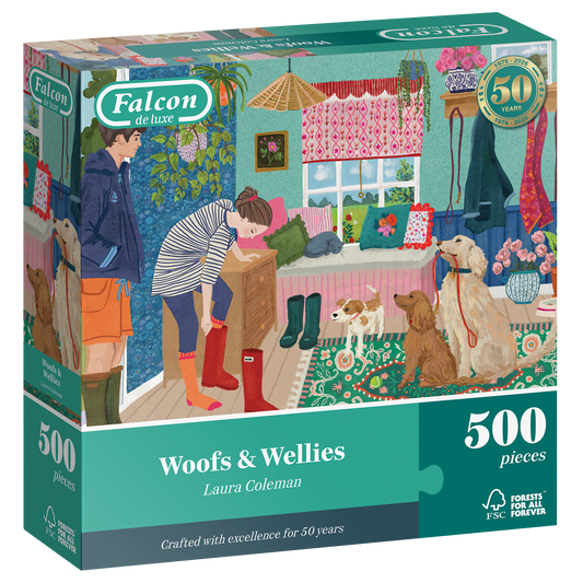 Falcon - Woofs & Wellies (500 pieces)