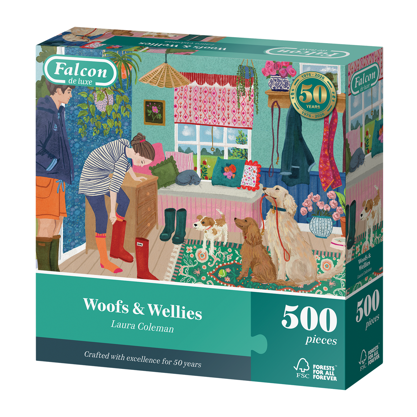 Falcon - Woofs & Wellies (500 pieces)