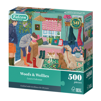 Falcon - Woofs & Wellies (500 pieces)
