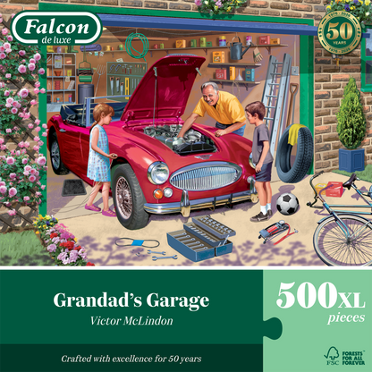 Falcon - Grandad's Garage (500XL pieces)